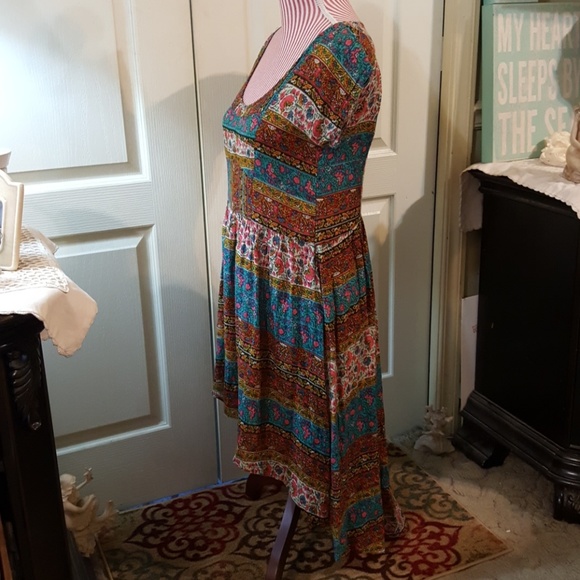Free People High Low Dress. Size X-Small. - Picture 3 of 8